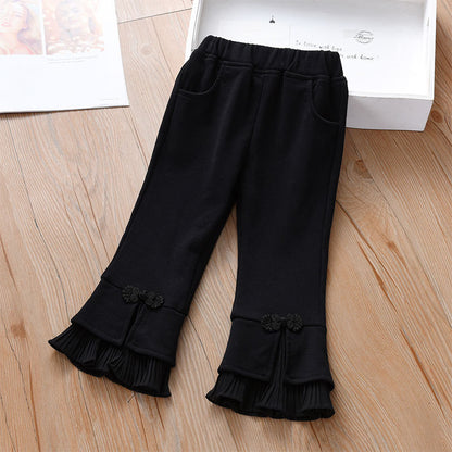 Pantalones con Dobladillo de Tul para Mujer y Niño