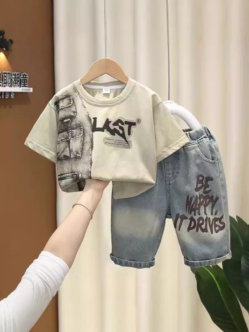 Modern Boys' Set with Jeans
