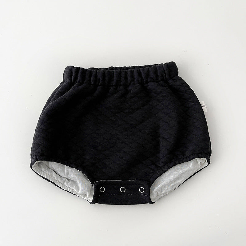 Conjunto de Niña en Blanco y Negro con Cuello