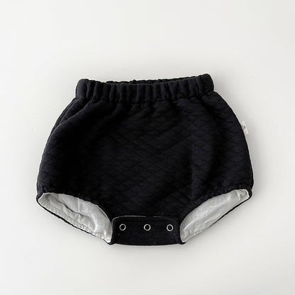 Conjunto de Niña en Blanco y Negro con Cuello