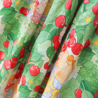 Vestido Infantil Cuello Cerejinhas