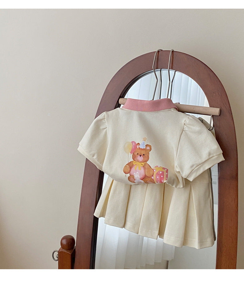Conjunto de Osito de Peluche para Niñas