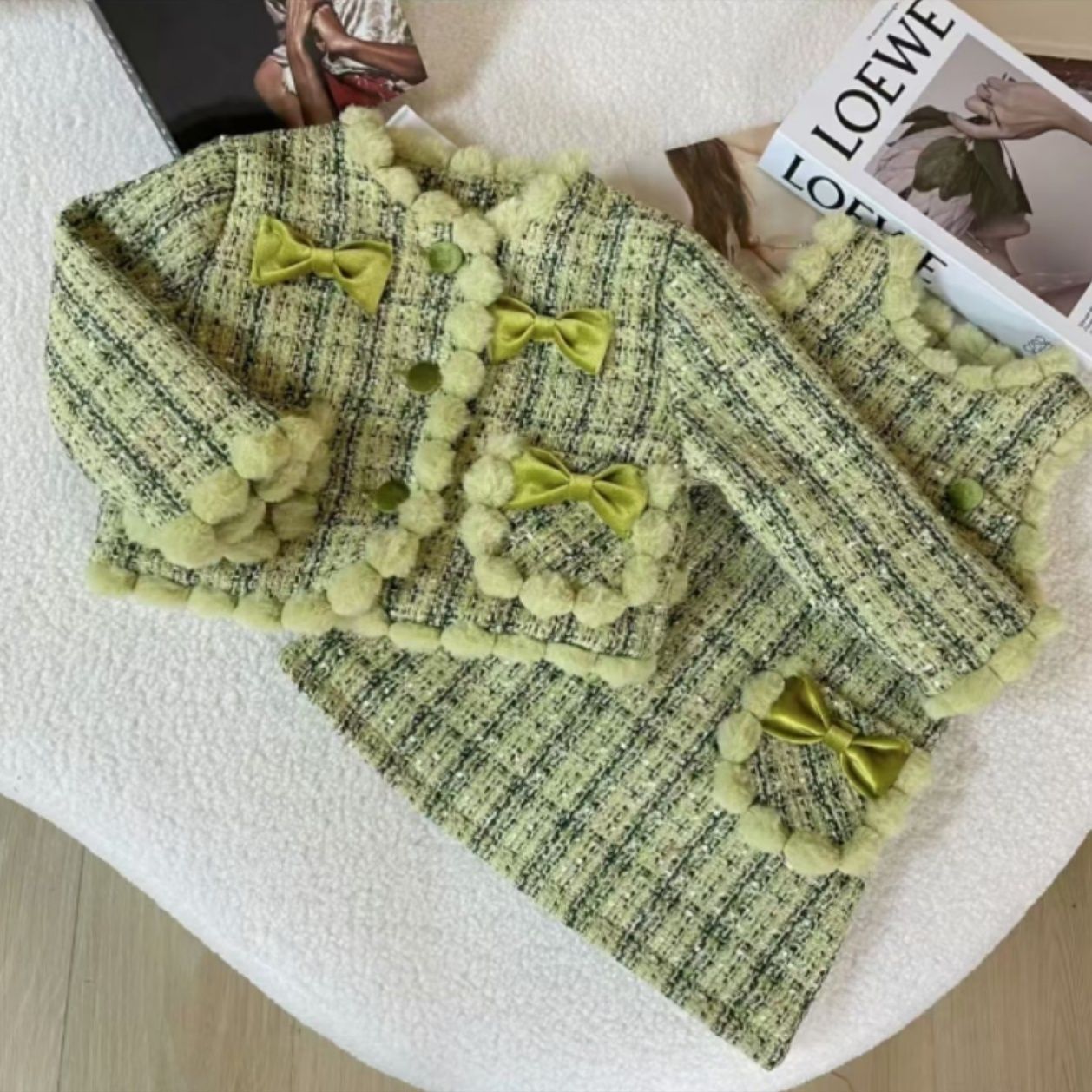 Conjunto Infantil de Lazos de Boutique
