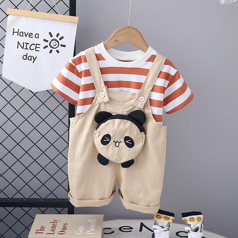 Peto Infantil de Rayas y Animales