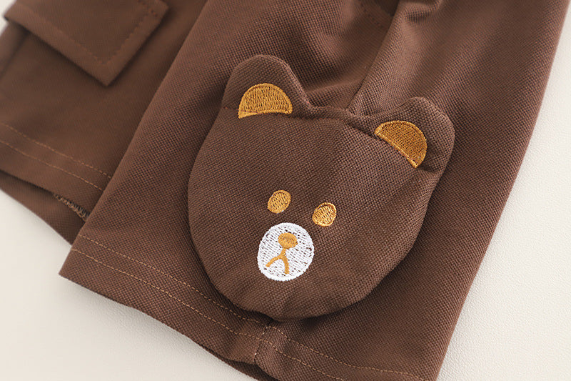 Conjunto de osito de peluche para niño