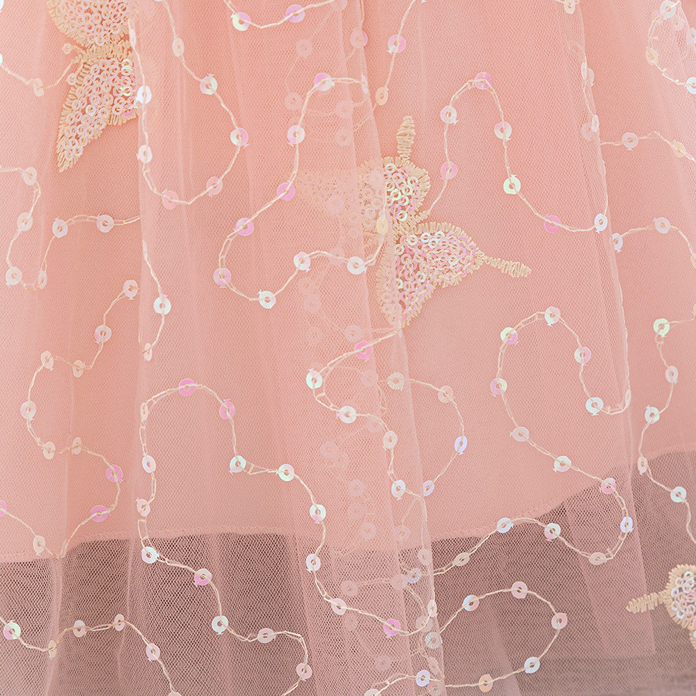 Vestido de Fiesta Infantil Mariposa