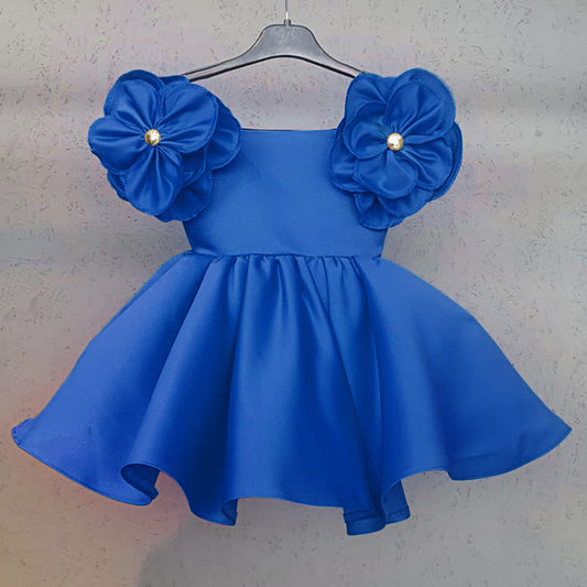 Vestido Infantil Florecitas