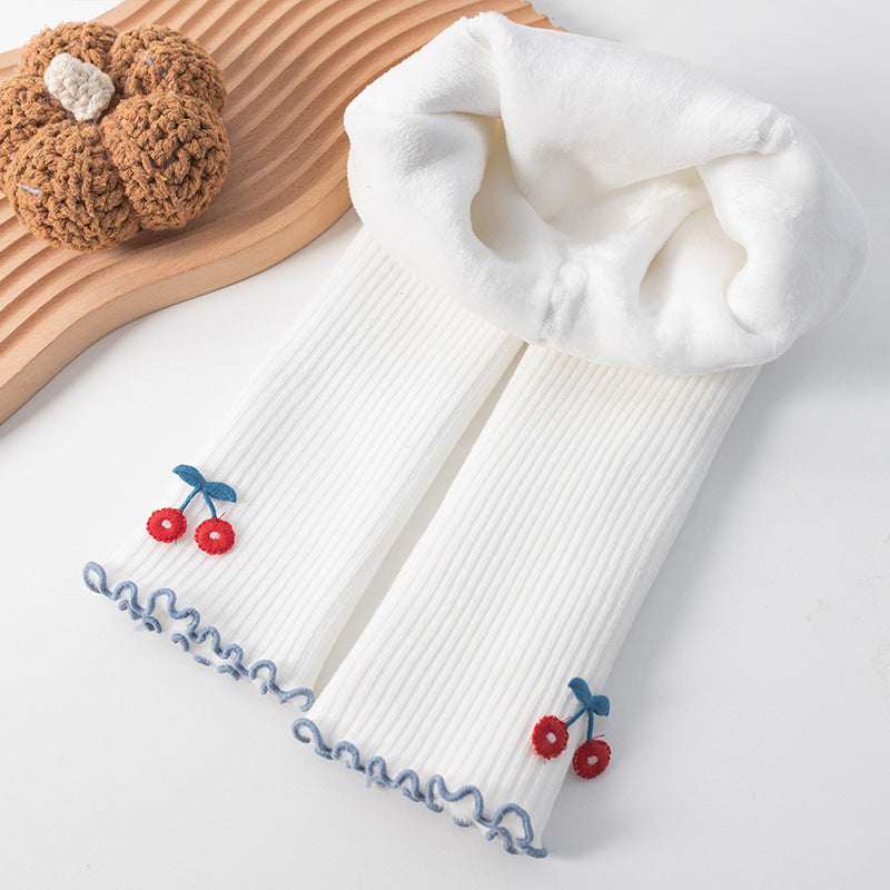 Pantalones de Invierno para Niños en Color Cereza