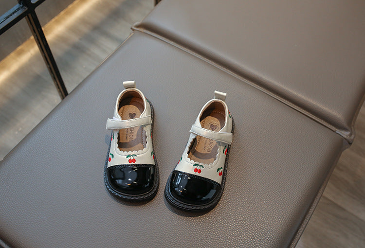 Moda Cerejinhas Zapatos Infantiles
