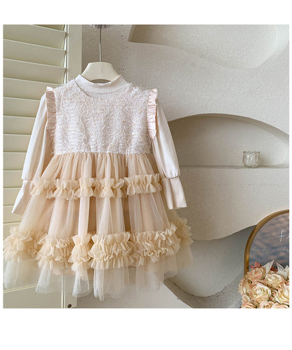 Conjunto De Capas de Tul Para Mujer Infantil