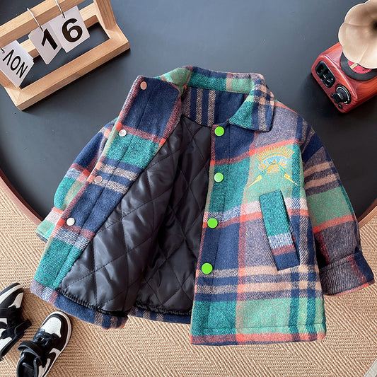 Chaqueta Infantil Mujer con Botones