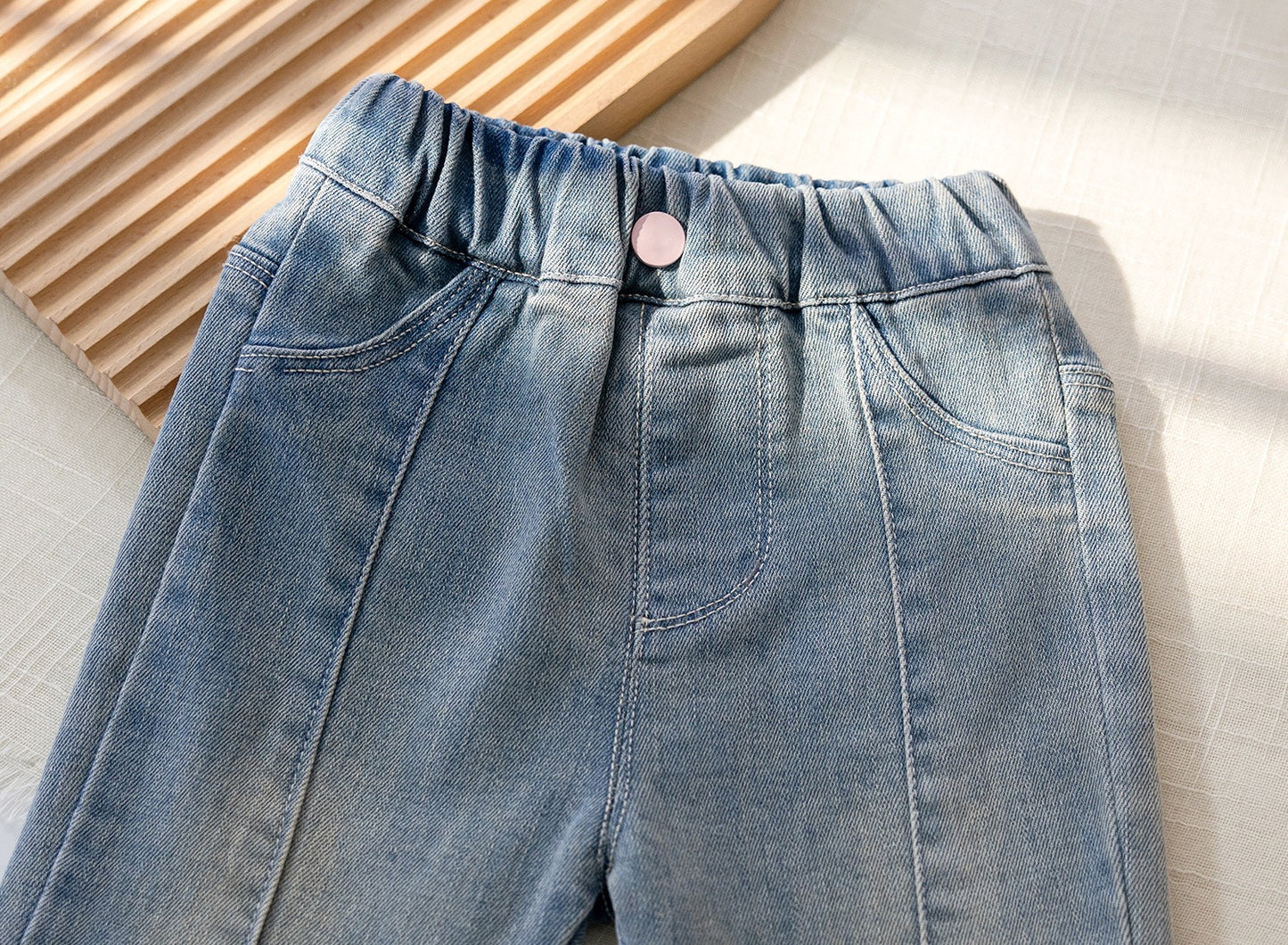 Pantalones Barra Florzinhas Niño