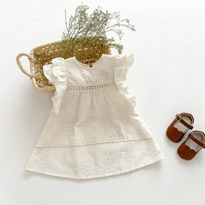 Vestido Infantil Mujer Margaridas Lese