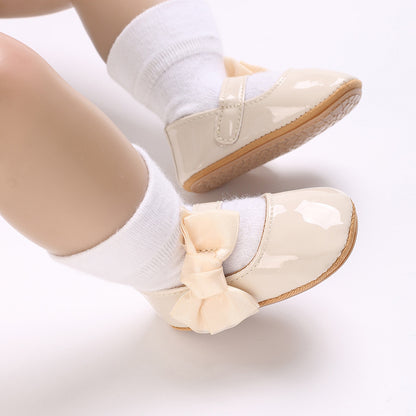Zapato Infantil de Charol con Lazo