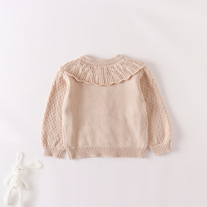 Blusa Infantil Mujer Punto Botones Pequeños