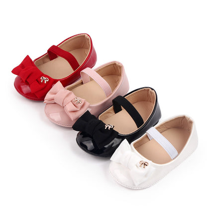 Zapato Infantil de Charol con Lazo