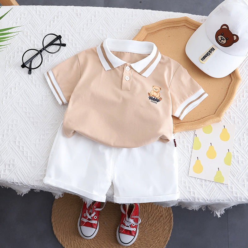 Conjunto de Osito de Polo para Niño