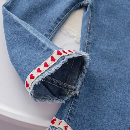 Pantalones Infantiles Corazones