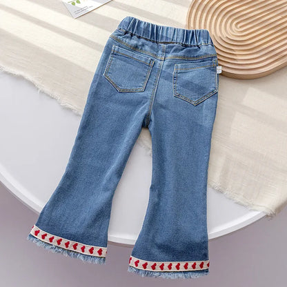 Pantalones Infantiles Corazones