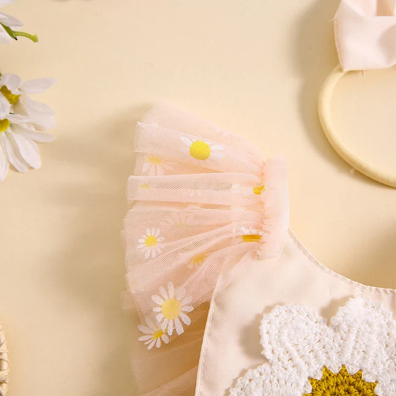 Body infantil Florzinha + lazo