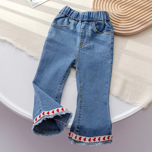 Pantalones Infantiles Corazones