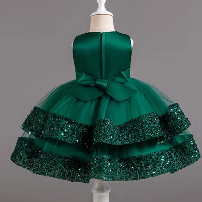 Vestido Navideño Brillante