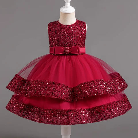 Vestido Navideño Brillante