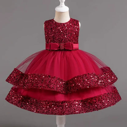 Vestido Navideño Brillante