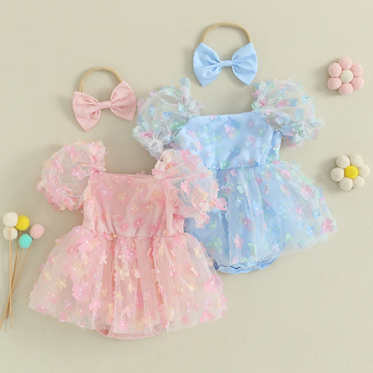 Body infantil Florzinhas