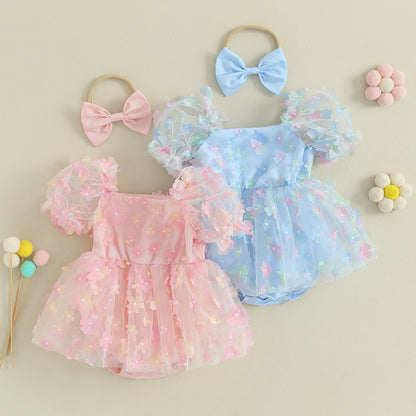 Body infantil Florzinhas