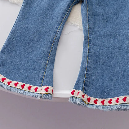 Pantalones Infantiles Corazones