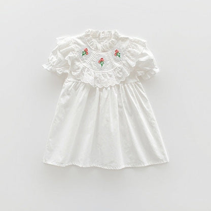 Vestido infantil de Encaje floral