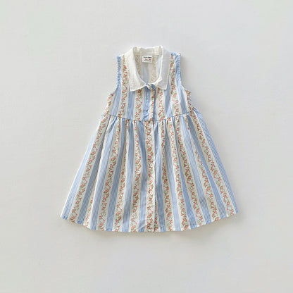 Vestido Golinha Floral Infantil