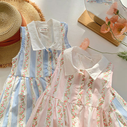 Vestido Golinha Floral Infantil