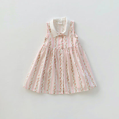 Vestido Golinha Floral Infantil