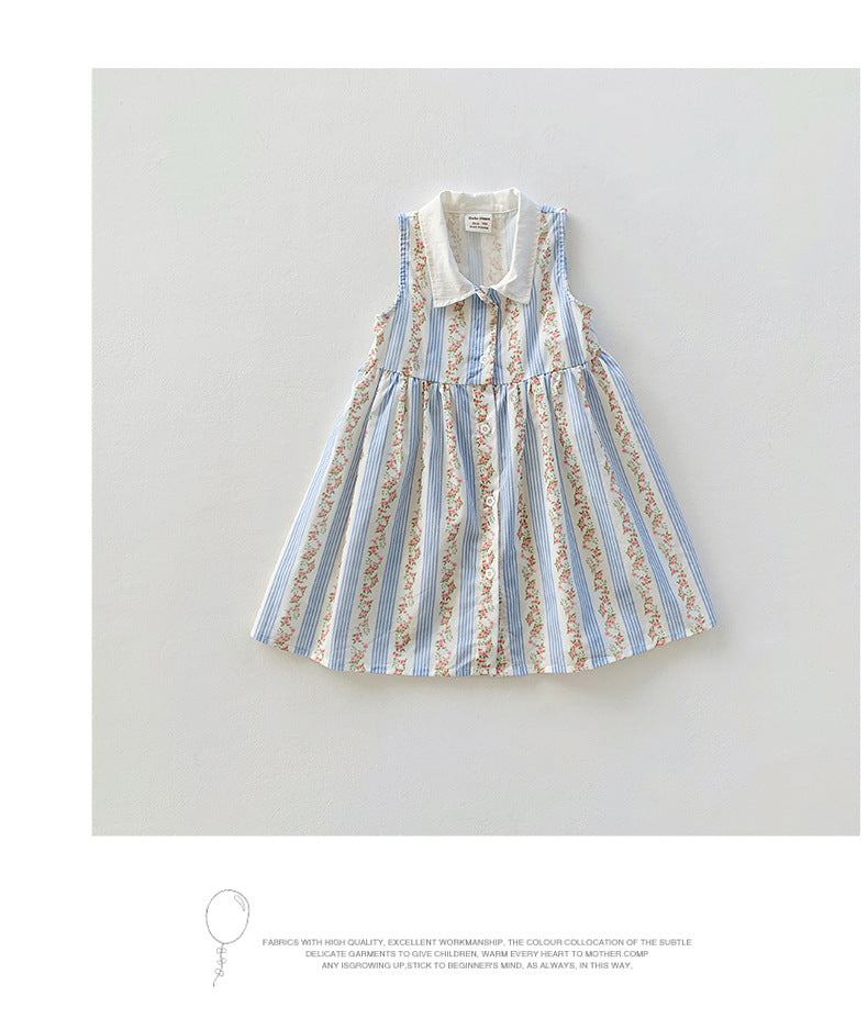 Vestido Golinha Floral Infantil