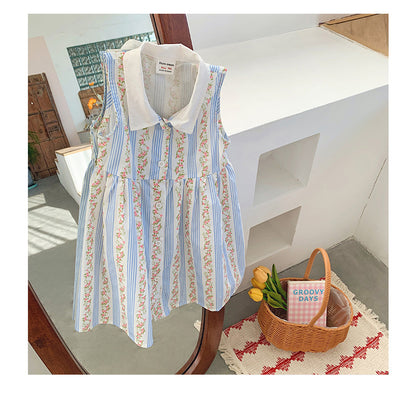 Vestido Golinha Floral Infantil