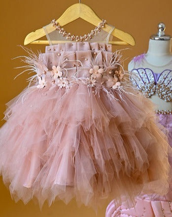 Vestido Infantil De Festa Jardim Encantado