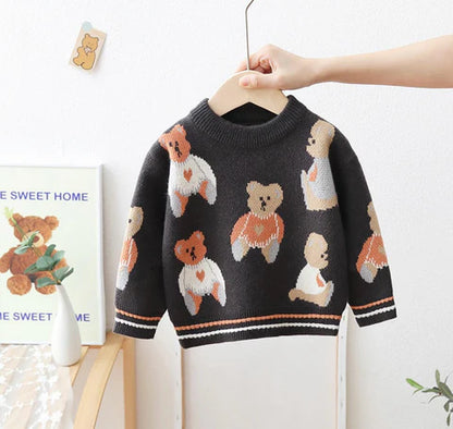 Blusa Infantil Ositos De Invierno