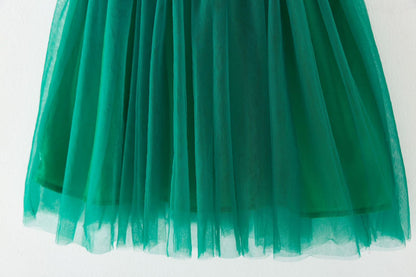 Vestido de Tul Verde