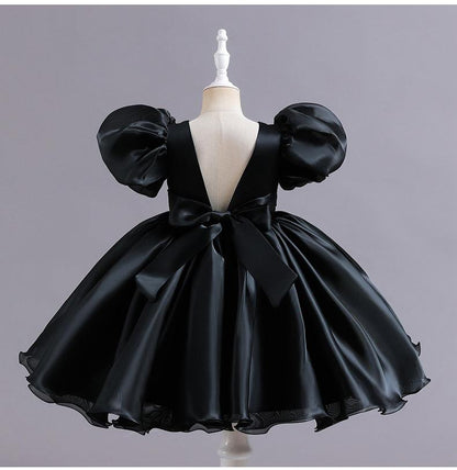 Vestido infantil de Tul Hinchado
