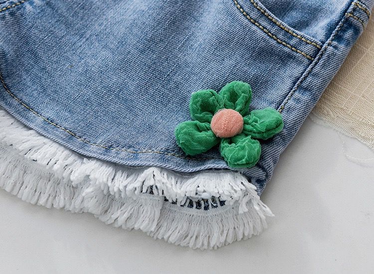 Bermudas Infantiles Florzinhas
