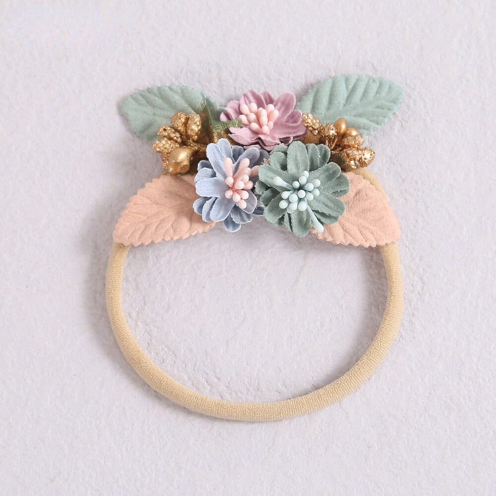 Tiara de flores de moda infantil