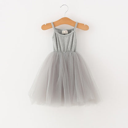 Vestido de tul (3-8T)