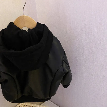 Chaqueta de PU de moda