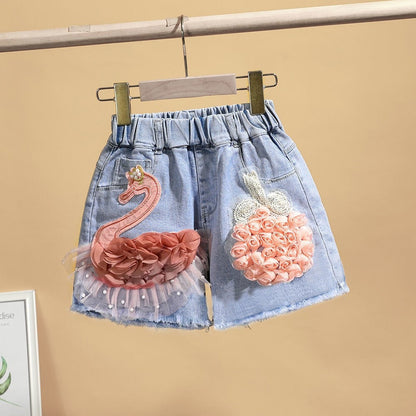 Pantalones cortos de cisne