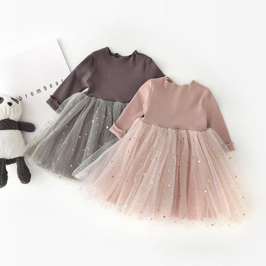 Vestido Infantil Estrellitas