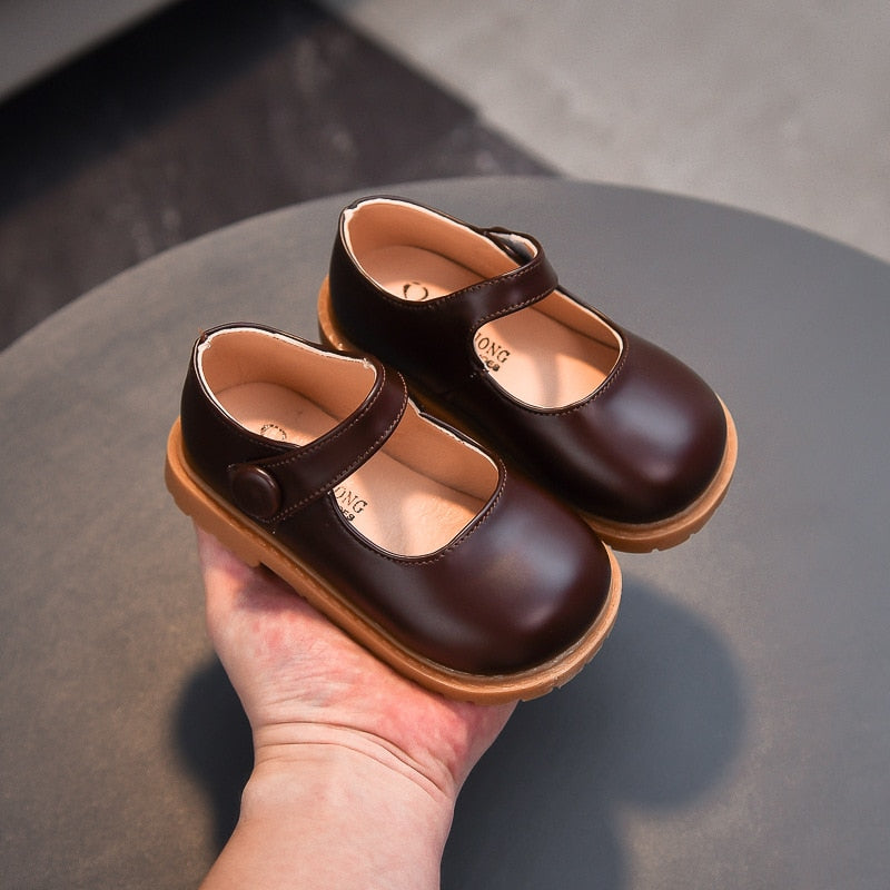 Zapatos Clásicos de Piel para Niños