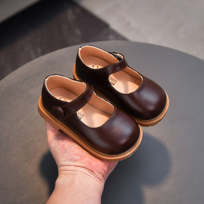 Zapatos Clásicos de Piel para Niños