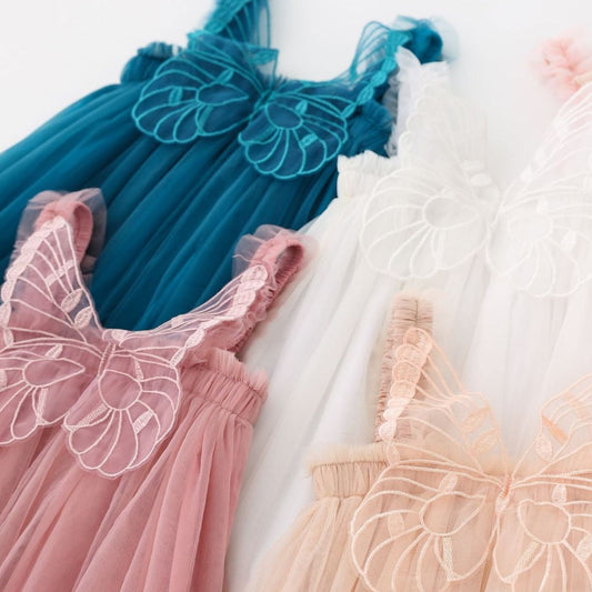 Vestido Infantil Mariposa